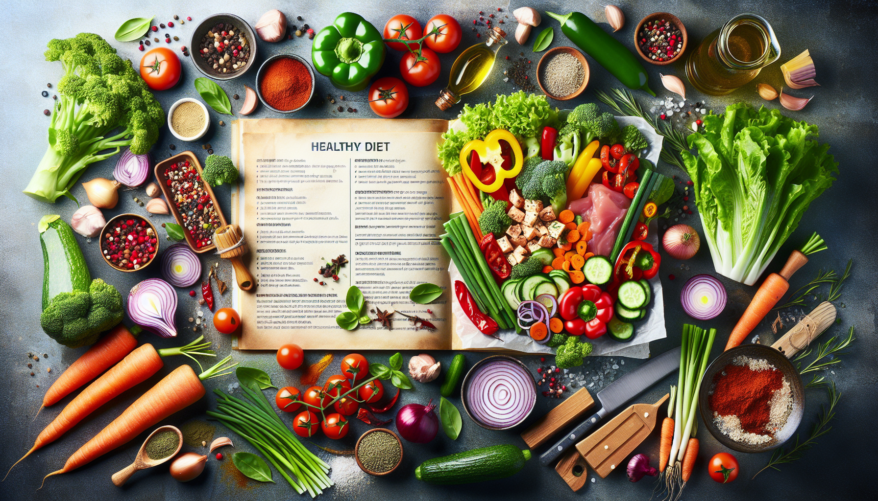 집에서 쉽게 따라 할 수 있는 건강 식단 레시피-첫번째