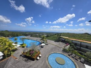 발리 울루와투 리조트 오션뷰 인피니티 풀 전경